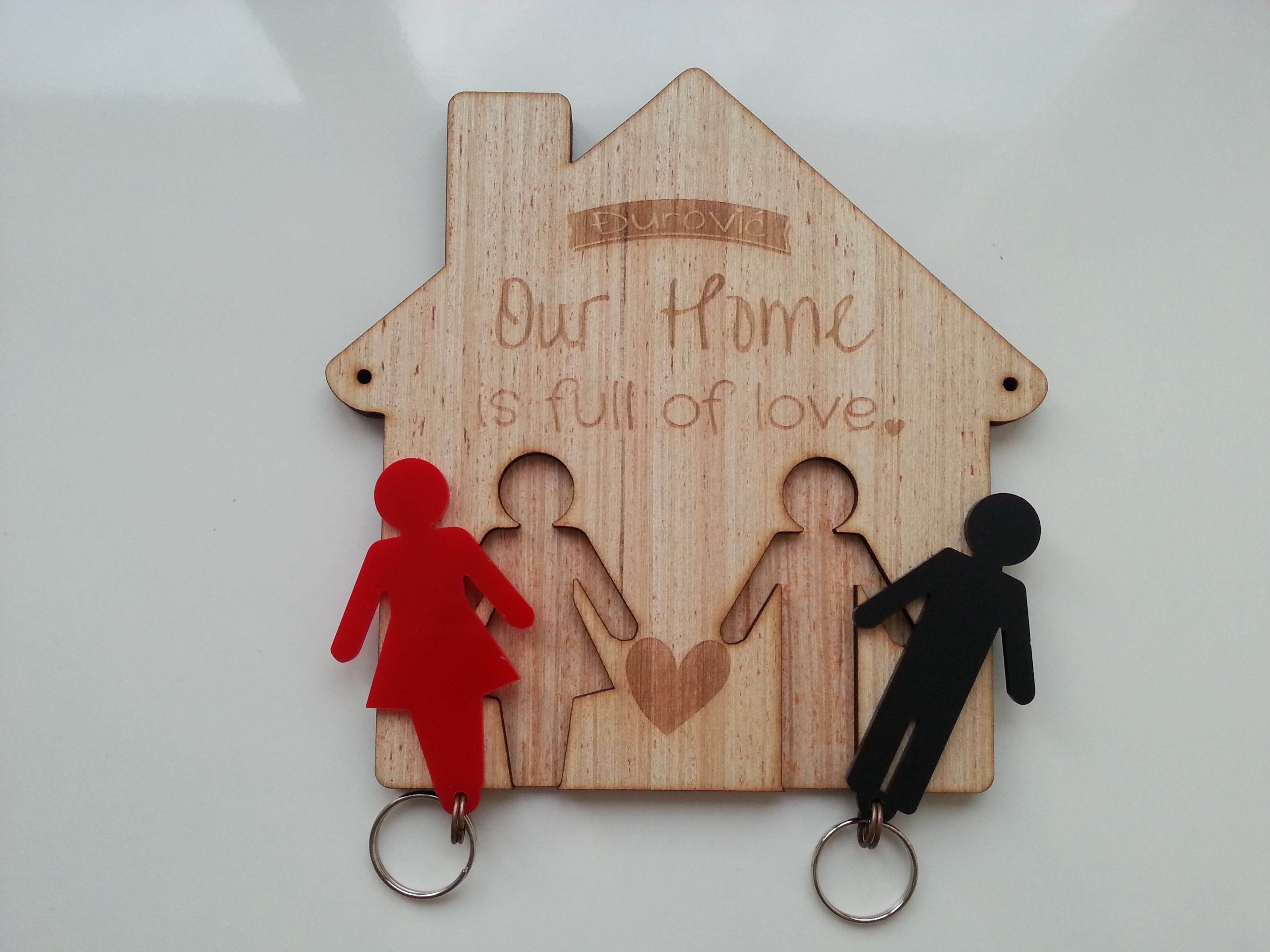 Laser cutting work