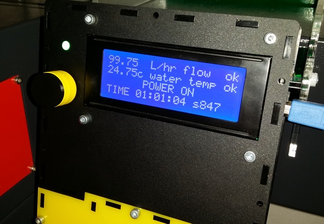 Laser cutting work