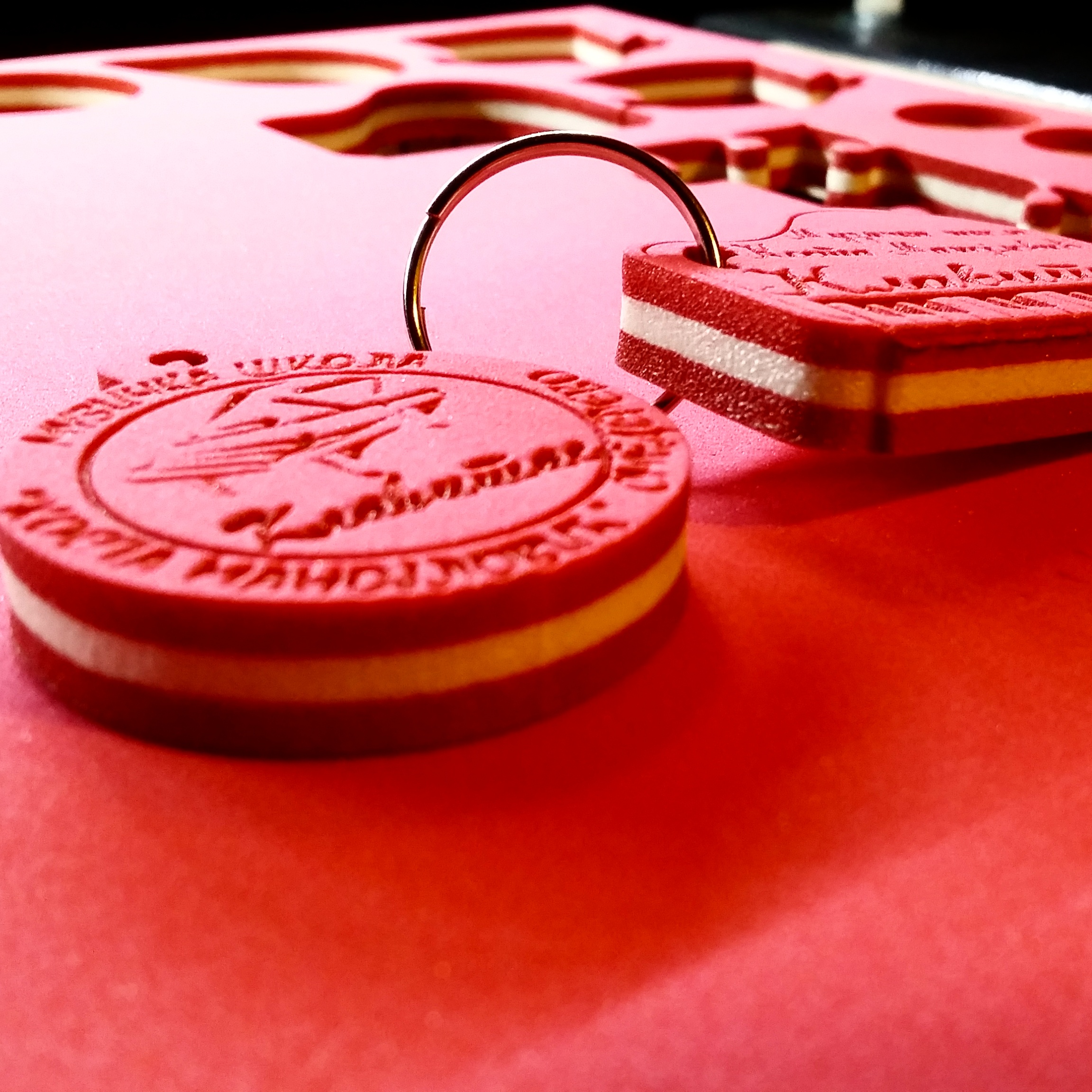 Laser cutting work