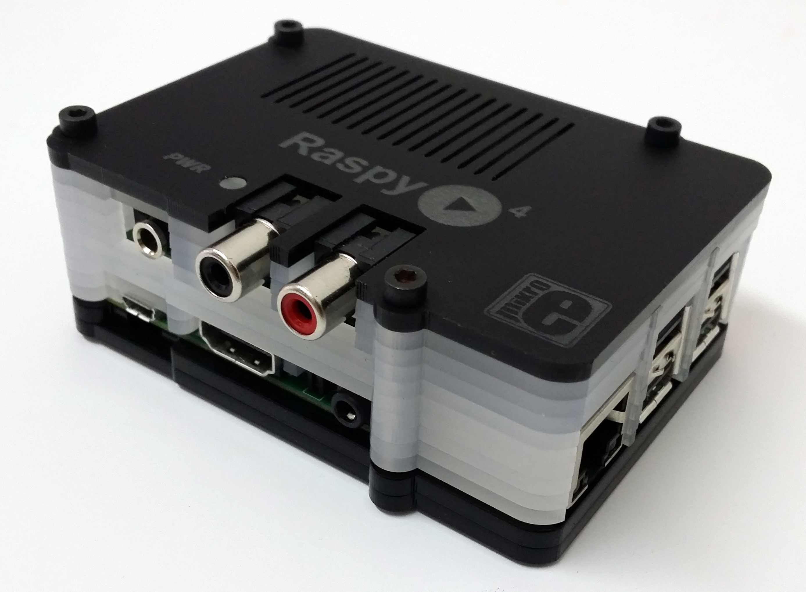 Raspberry Pi case laser cut