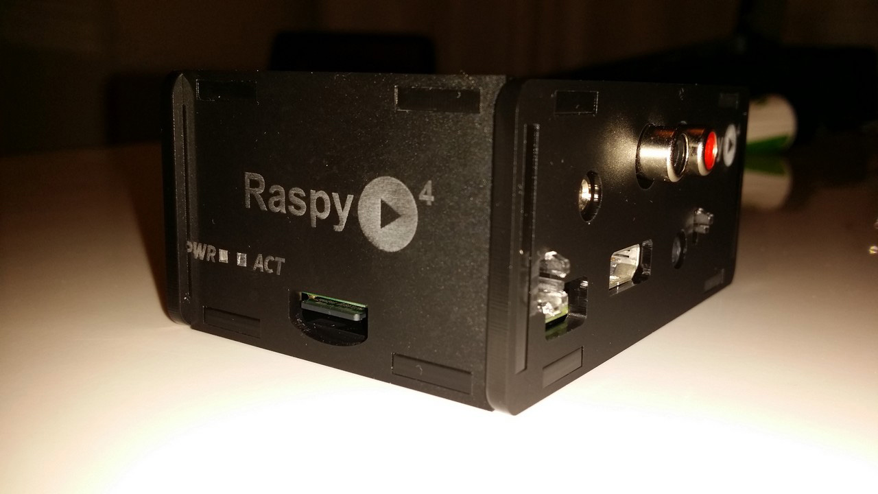 Raspberry Pi case laser cut
